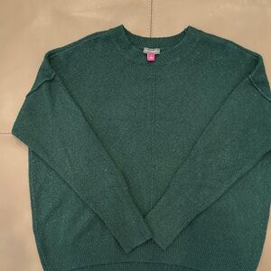 Ladies green sweater
